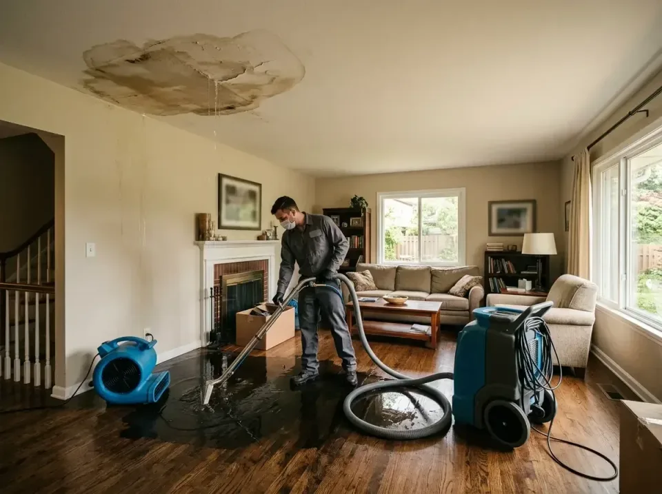 attic-pipe-burst-ceiling-drip-008 — frequently asked questions, Water Damage Restoration & Carpet Care in Ball, LA